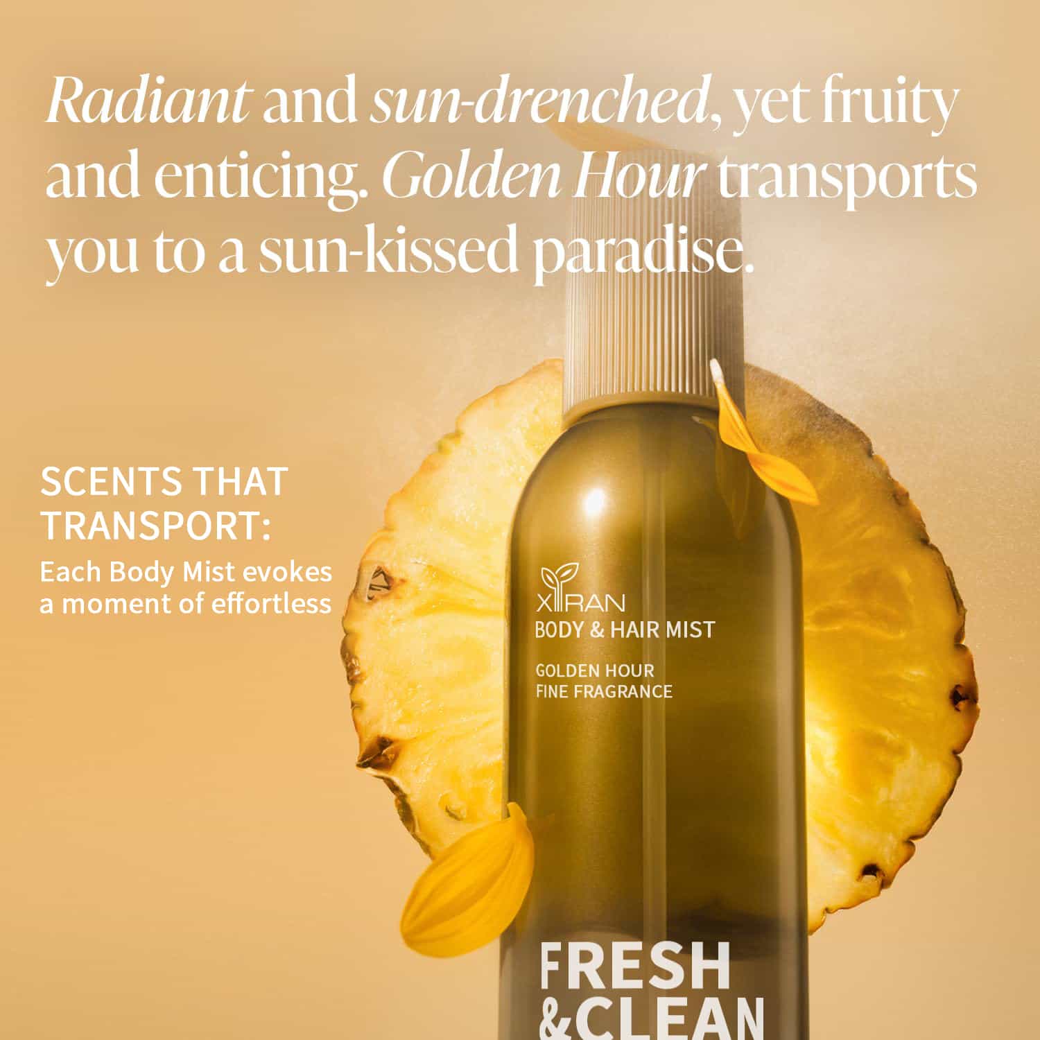 private label fresh hair & body mist